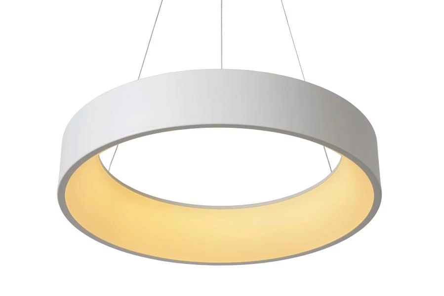 Lucide TALOWE LED - Pendelleuchten - Ø 60 cm - LED Dim. - 1x39W 3000K - Weiß - DETAIL 1